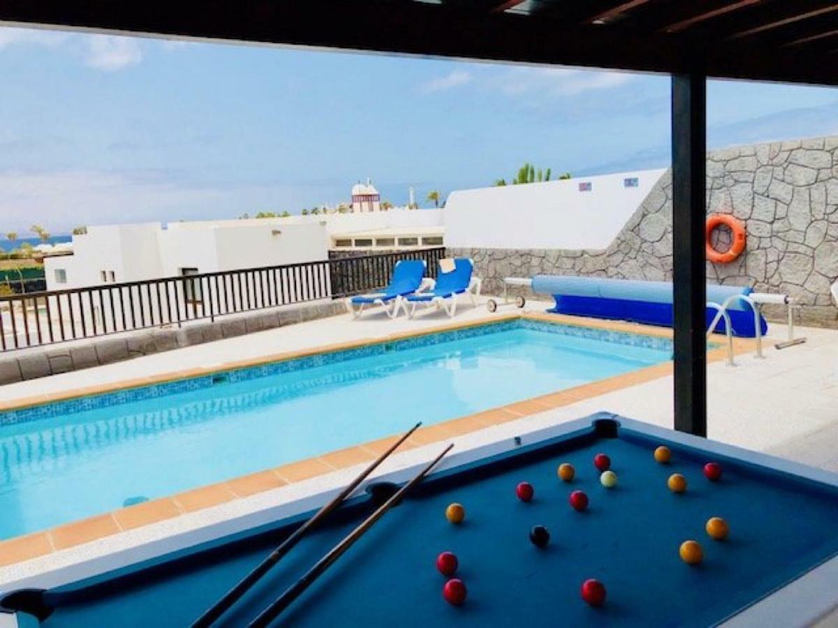 Villa Neptuno With Private Pool, Sea View, Sat-Tv & Free Wifi Playa Blanca  Esterno foto